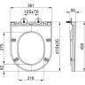 Сет: Инсталляция LEMARK PENEDA EXPERT + кнопка смыва BIT чёрный матовый + унитаз GLAZER чёрный матовый 100122237
