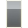 Шкаф зеркальный LEMARK ELEMENT 45х80 см 1 дверный, петли справа, с подсветкой, с розеткой, белый глянец LM45ZS-E
