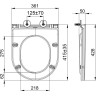 Унитаз LEMARK GLAZER подвесной, безободковый, сиденье микролифт, смыв вихревой Торнадо 3.0, черный матовый 9612004